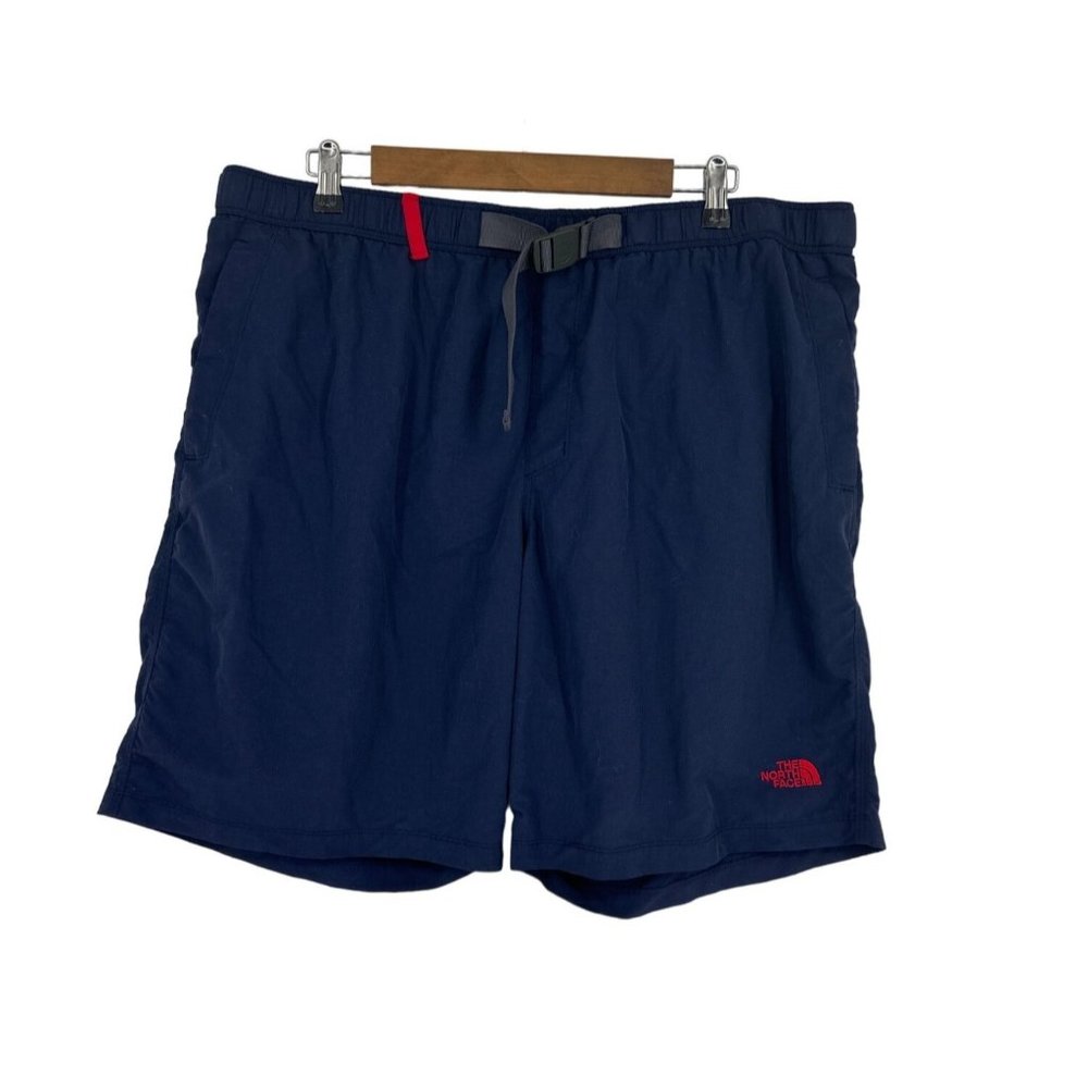 The North Face Mens Navy Blue Hiking Shorts Size  XXL